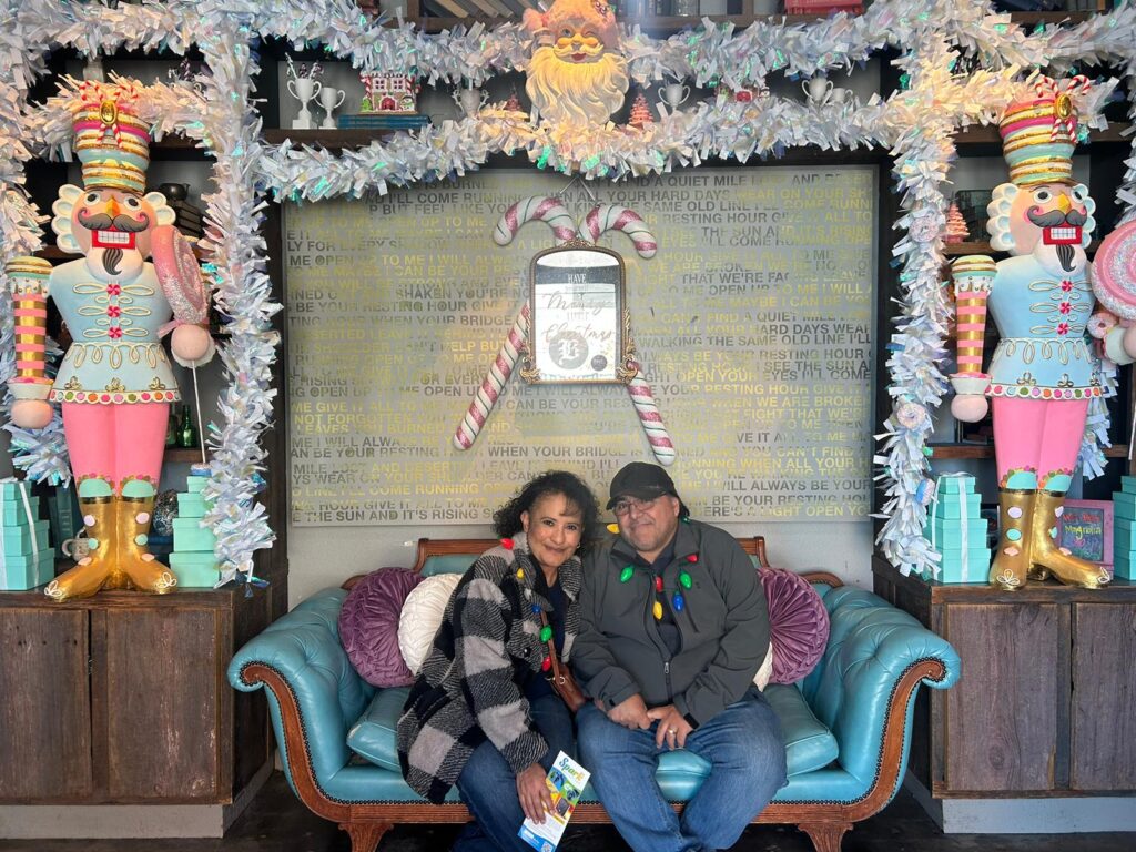 Food Tour with Holiday Decorations at a Fort Worth Restaurant