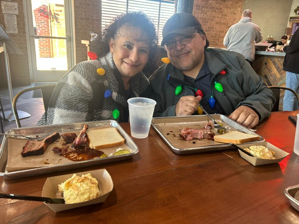 Holiday Food Tour at a BBQ restaurant in Fort Worth